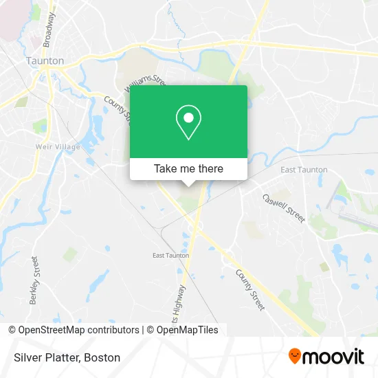 Silver Platter map