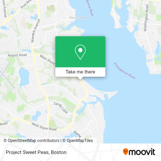 Project Sweet Peas map