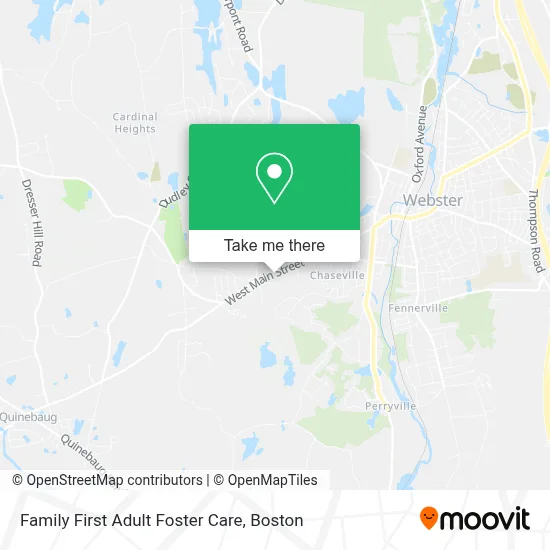 Family First Adult Foster Care map