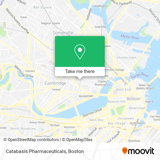 Catabasis Pharmaceuticals map