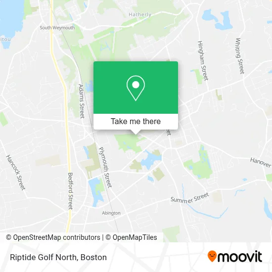 Riptide Golf North map