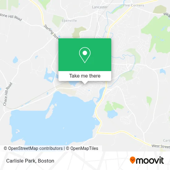 Carlisle Park map