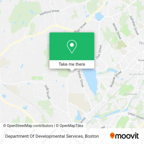 Department Of Developmental Services map