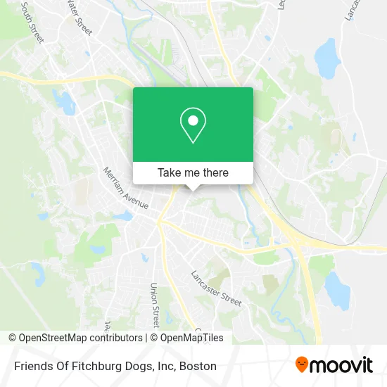 Friends Of Fitchburg Dogs, Inc map
