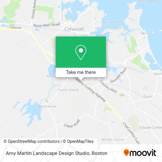 Amy Martin Landscape Design Studio map