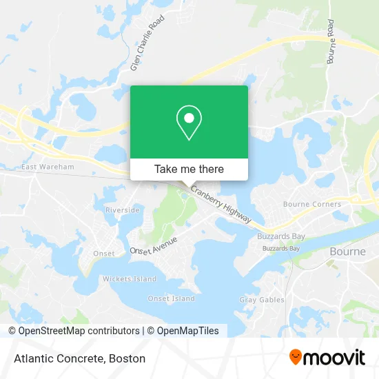 Atlantic Concrete map