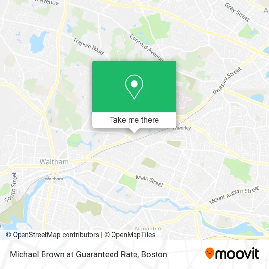 Michael Brown at Guaranteed Rate map