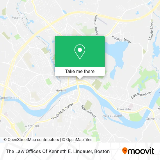 The Law Offices Of Kenneth E. Lindauer map