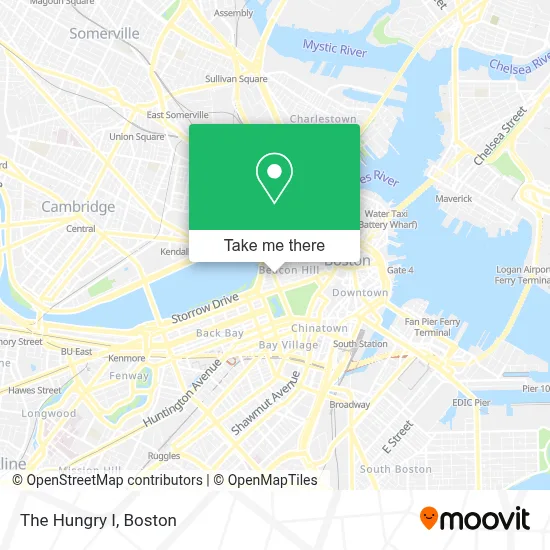 The Hungry I map