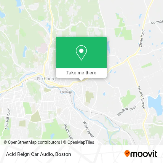 Acid Reign Car Audio map
