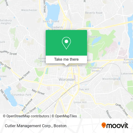 Cutler Management Corp. map