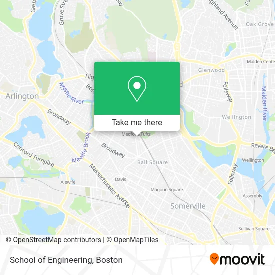 School Of Engineering map