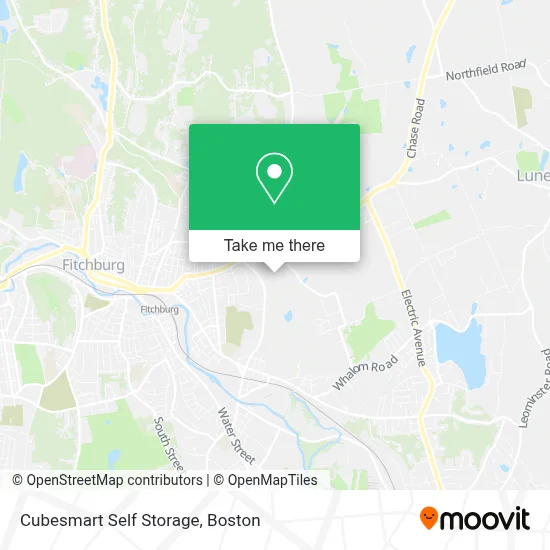 Cubesmart Self Storage map