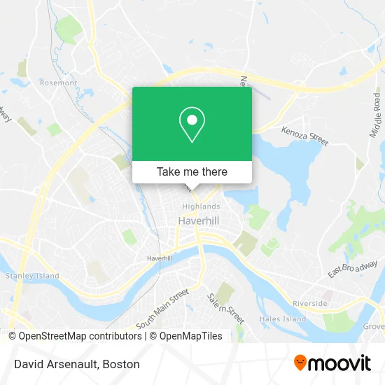 David Arsenault map