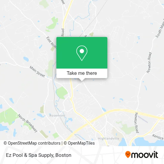 Ez Pool & Spa Supply map
