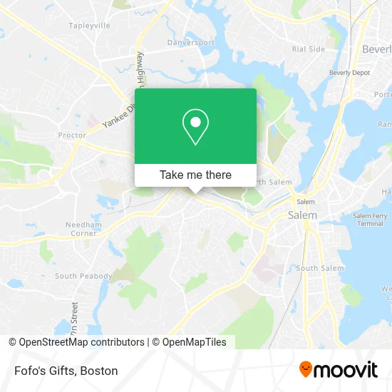 Fofo's Gifts map