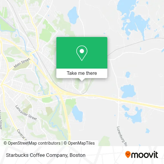 Starbucks Coffee Company map