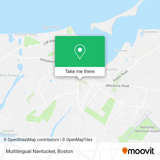Multilingual Nantucket map