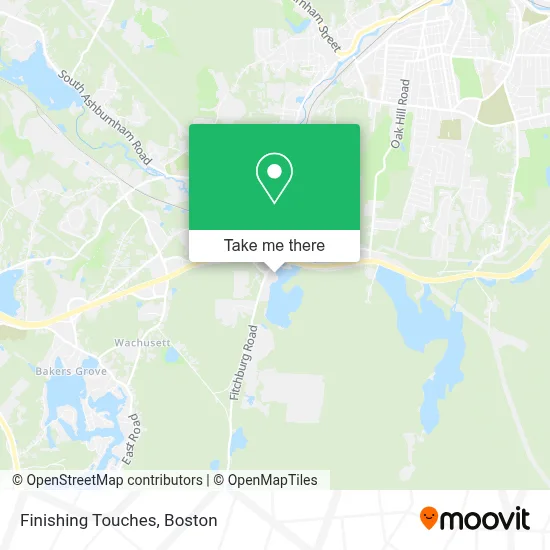 Finishing Touches map