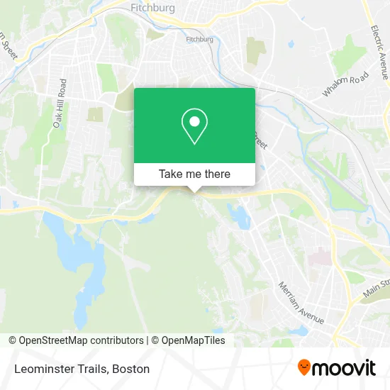 Leominster Trails map