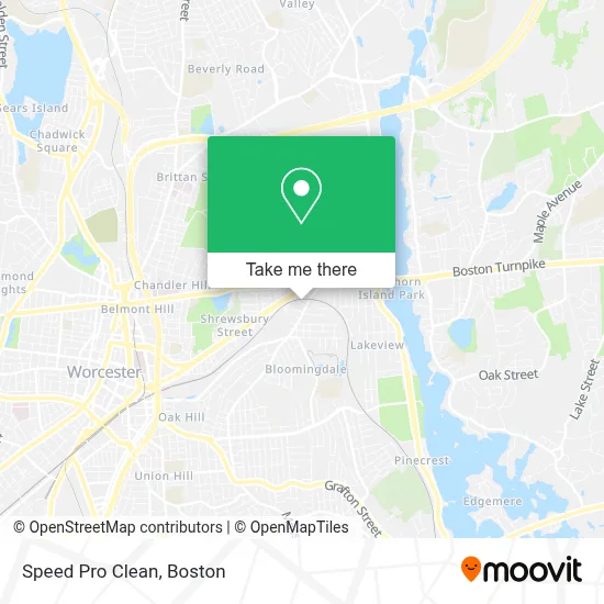 Speed Pro Clean map