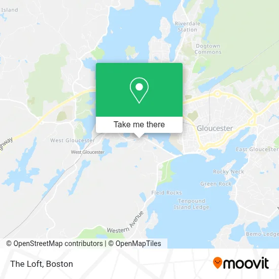 The Loft map