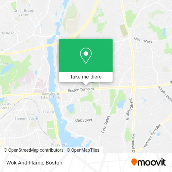 Wok And Flame map