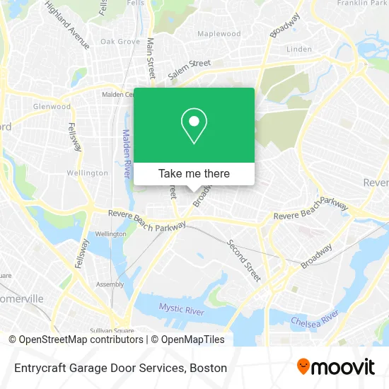 Entrycraft Garage Door Services map