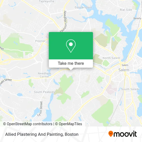 Allied Plastering And Painting map