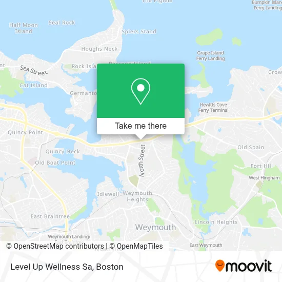 Level Up Wellness Sa map