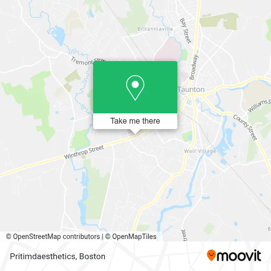 Pritimdaesthetics map