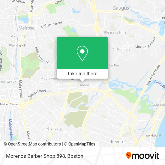 Morenos Barber Shop 898 map