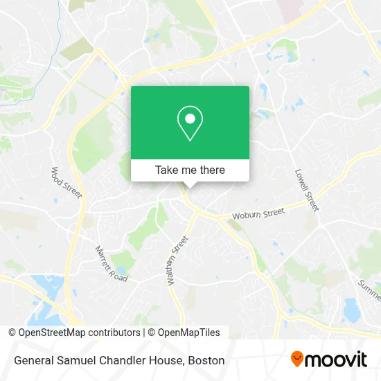 General Samuel Chandler House map