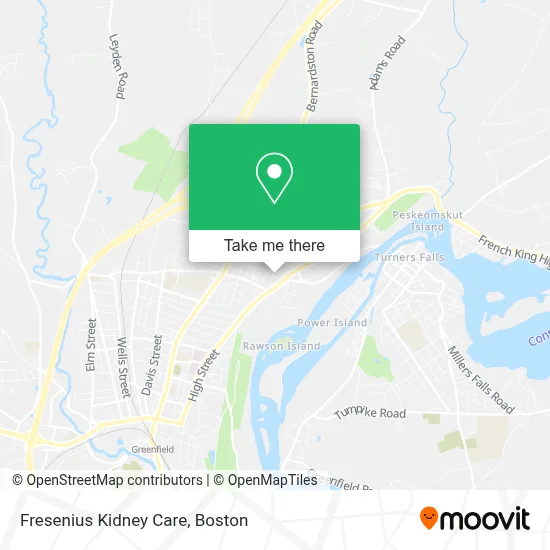 Fresenius Kidney Care map