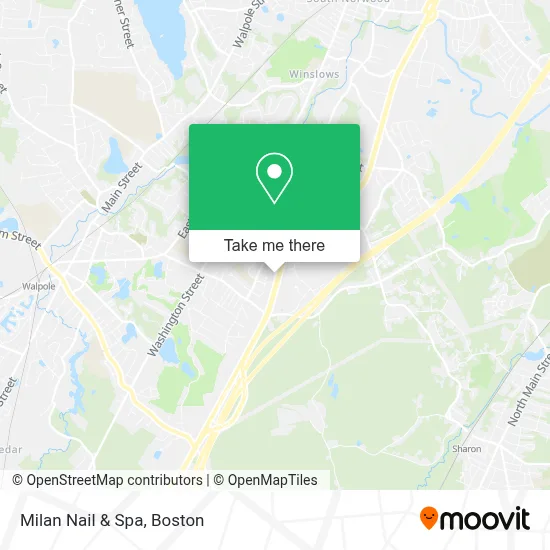Milan Nail & Spa map