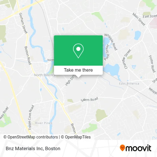Bnz Materials Inc map