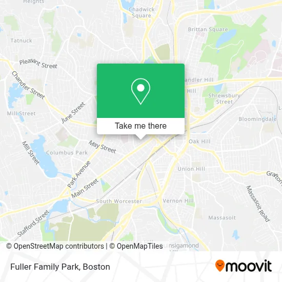 Fuller Family Park map