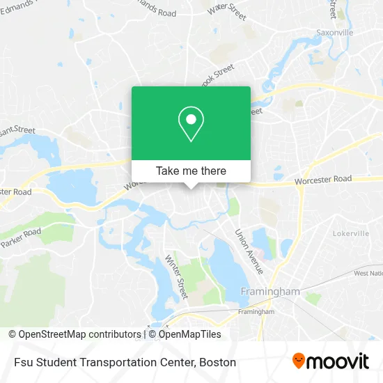 Fsu Student Transportation Center map