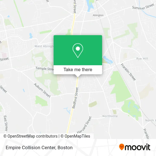 Empire Collision Center map