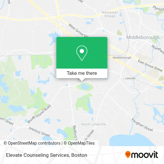 Elevate Counseling Services map