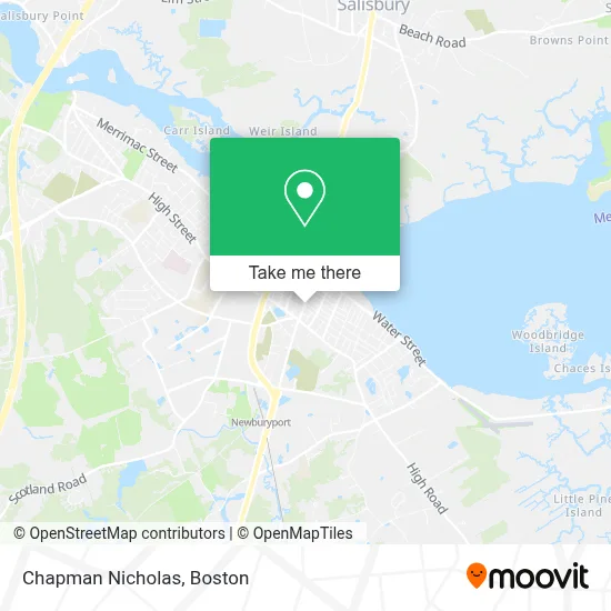 Chapman Nicholas map