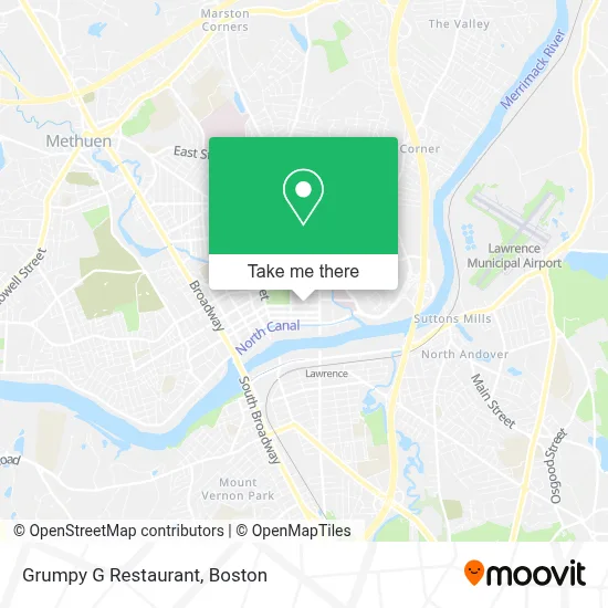 Grumpy G Restaurant map