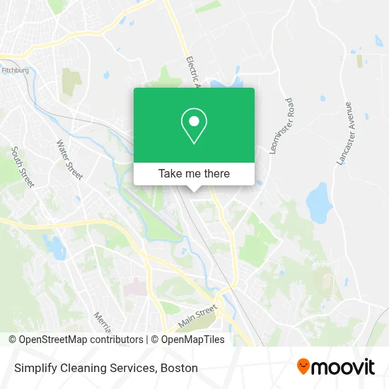 Simplify Cleaning Services map