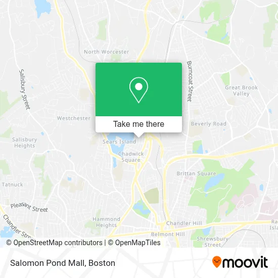 Salomon Pond Mall map