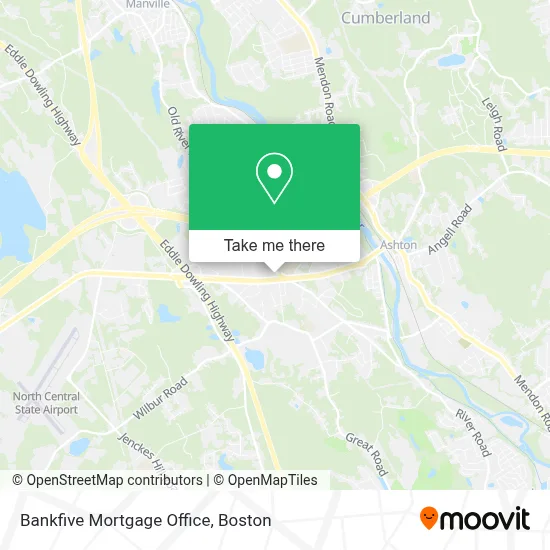 Bankfive Mortgage Office map