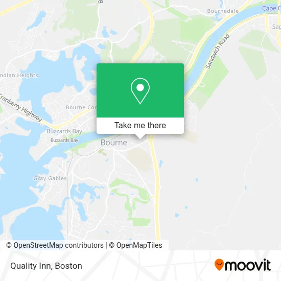 Quality Inn map