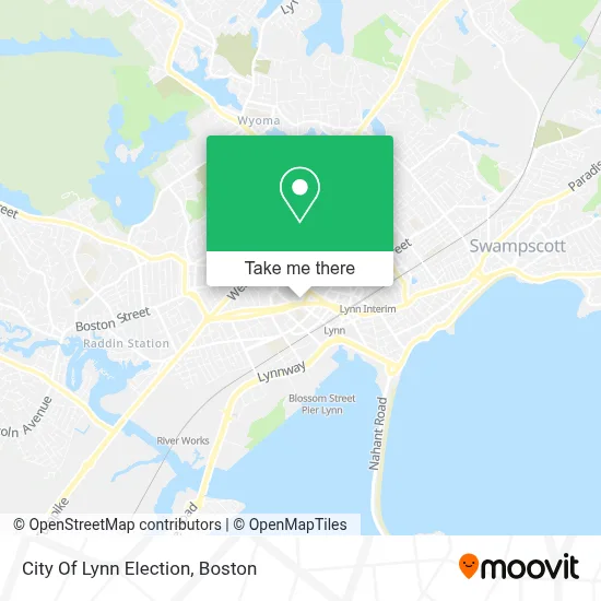 City Of Lynn Election map