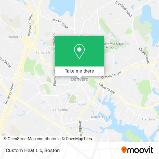 Custom Heat Llc map