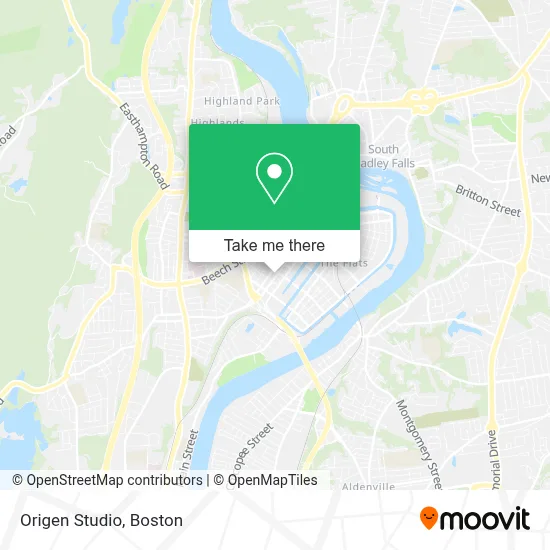 Origen Studio map