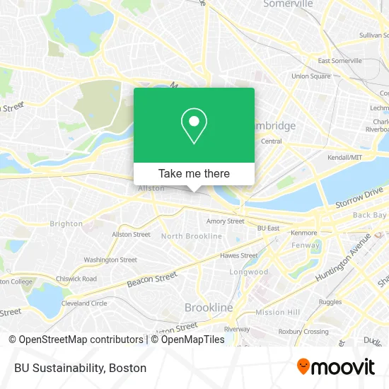 BU Sustainability map